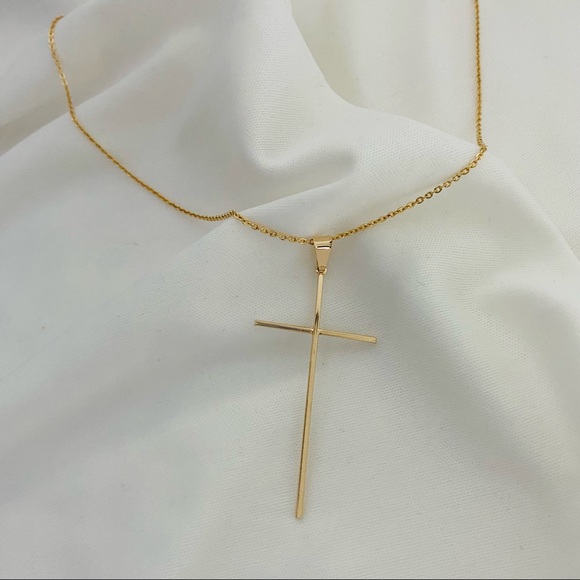 Large Cross Necklace - Picture 3 of 4